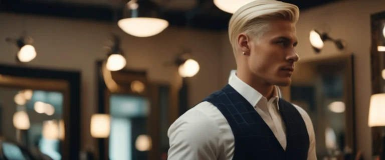 Teinture Blonde pour Homme : Tendances 2025 et Nuances à Adopter